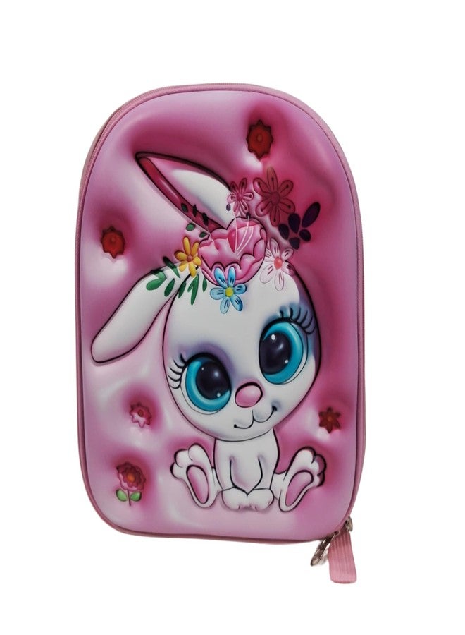 CHADU Bunny Embossed School Bag - Adorable & Durable Kids Backpack | Lightweight Design - Image 1